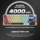 Tastatura mehanička Gaming Fantech MK919 Atom PRO66 crna (Blue switch) - G221127