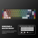Tastatura mehanička Gaming Fantech MK919 Atom PRO66 crna (Red switch) - 221128