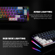Tastatura mehanička Gaming Fantech MK919 Atom PRO66 crna (Red switch) - 221128