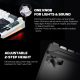 Tastatura mehanička Gaming Fantech MK919 Atom PRO66 crna (Red switch) - 221128
