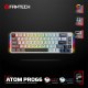 Tastatura mehanička Gaming Fantech MK919 Atom PRO66 siva (Blue switch) - G221129