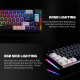 Tastatura mehanička Gaming Fantech MK919 Atom PRO66 siva (Blue switch) - G221129