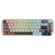 Tastatura mehanička Gaming Fantech MK919 Atom PRO66 siva (Red switch) - G221130