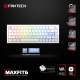 Tastatura mehanička Gaming Fantech MK920 RGB Maxfit 6 Wireless bela (Brown switch) - 221867
