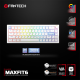 Tastatura mehanička Gaming Fantech MK920 RGB Maxfit 6 Wireless bela (brown switch) - G221867