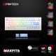 Tastatura mehanička Gaming Fantech MK920 RGB Maxfit 6 Wireless bela (White switch) - 221868