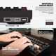 Tastatura mehanička Gaming Fantech MK920 RGB Maxfit 6 Wireless bela (white switch) - G221868