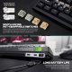 Tastatura mehanička Gaming Fantech MK920 RGB Maxfit 6 Wireless black (Brown switch) - 221869