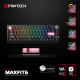 Tastatura mehanička Gaming Fantech MK920 RGB Maxfit 6 Wireless black (White switch) - 221870