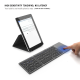 Tastatura Wireless sa touchpadom rasklopiva bela - 220371