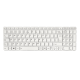 Tastatura za laptop Toshiba L50-B Veliki Enter bela - 96553-1