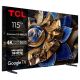 TCL Televizor 115X955Max, Ultra HD, Google TV Smart - 115X955MAX