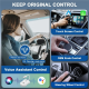 TechAdro Carplay Wireless Adapter za auto IOS 2 u 1 USB, Type C beli - 214911