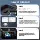 TechAdro Carplay Wireless Adapter za auto Andorid 2 u 1 USB, Type C crni - 214910