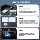 TechAdro Carplay Wireless Adapter za auto IOS 2 u 1 USB, Type C beli - 214911