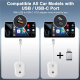 TechAdro Carplay Wireless Adapter za auto IOS 2 u 1 USB, Type C beli - 214911