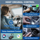TechAdro Carplay Wireless Adapter za auto Andorid 2 u 1 USB, Type C crni - 214910