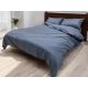 VIKTORIJA Posteljina Saten pruga Teget boja 200x220cm 100% pamuk - VLK000273-tegetboja