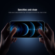Zastitno Staklo Tempered glass Nillkin 2u1 HD za iPhone 14 Pro 6.1 crna - 202991