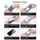 Zastitno staklo Tempered Glass Nillkin 3D CP+Max za Samsung S908B Galaxy S22 Ultra 5G crni - 200209