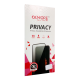 Zastitno staklo Tempered Glass Privacy 2.5D full glue za iPhone 15 Plus 6.7 crni - 210627
