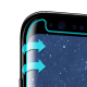 Zaštitno staklo za Samsung S8 Plus/ G955 crno (zakrivljeno) (Mini verzija) - 020184