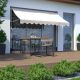 MULTIGARDEN Tenda za terasu i balkon sa podešavanjem visine 2x1.2m beige - EP2377303