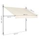 MULTIGARDEN Tenda za terasu i balkon sa podešavanjem visine 3x1.2m beige - EP2377297
