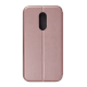 Maska za Lenovo K6 Note na preklop Teracell Flip Premium roze zlatna - 018722