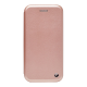 Maska za Samsung J3/ J327 2017 (USA) na preklop Teracell Flip Premium roze zlatna - 017336