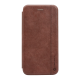 Maska za iPhone XS Max na preklop Teracell Leather tamno braon - 026880