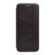 Maska za Huawei Y6p na preklop Teracell Leather crna - 041454-1-1