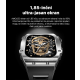 Teracell Smart Watch AK55 srebrno crni - 210398