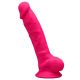 Termoaktivni Rozi Silikonski Dildo 18cm - 05377050000