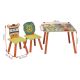 KINDER HOME Dečiji sto sa 2 stolice šareni - TF-4808-N