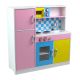 KINDER HOME Dečija kuhinja, drvena igračka za igranje uloga sa šarenim dizajnom, dimenzije - TF-5251