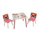 KINDER HOME Drveni dečiji sto sa stolicama roze - TF-6001