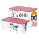 KINDER HOME Dečija stolica - stepenice na 2 nivoa, roze - TF-6019