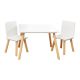 KINDER HOME Dečiji sto sa 2 stolice beli - TF-6163