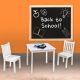 KINDER HOME Dečiji drveni sto sa 2 stolice, set za učenje, crtanje, igru, jelo - BELI - TF-6644-V