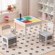 KINDER HOME Dvostrani dečiji sto sa 2 stolice šareni - TF-6705