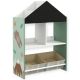 KINDER HOME Ormar za igračke i knjige,Crna tabla za pisanje - TF-6806