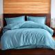 VIKTORIJA Set Posteljina Saten 160x220cm Mix Blue/Green - VLK00reen