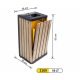 ARIMETAL Spoljna kanta za otpatke sa pepeljarom TK-2109 - TK-2109