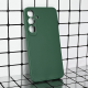 Maska za Samsung Galaxy S25 FE 3D Camera tamno zelena - 223032