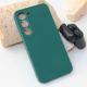 Maska za Samsung Galaxy S23 3D Camera tamno zelena - 208817