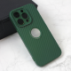 Maska za iPhone 15 Pro 6.1 Carbon Stripe zelena - 211664