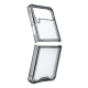 Torbica Clear TPU za Samsung F721B Galaxy Z Flip 4 5G crna - 202706