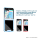Torbica Clear TPU za Samsung F731B Galaxy Z Flip 5 5G plava - 208769