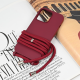 Maska za iPhone 13 Pro 6.1 Crossbody bordo - 221725